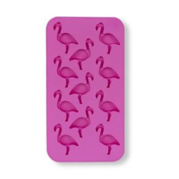 12 adagos flamingó alakú szilikon jégkocka készítő kép