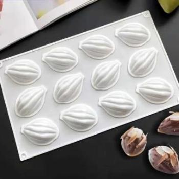 12 adagos szilikon mandula forma kép