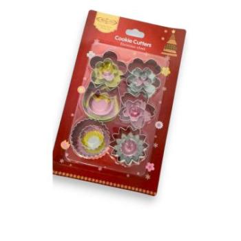 12 részes fém virág kiszúró kép