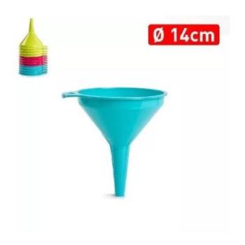 14 cm-es színes műanyag tölcsér kép