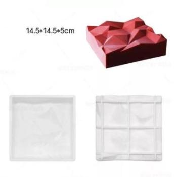 15*15 cm-es különleges szilikon tortaforma kép