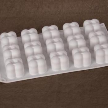 15 adagos buborékok szilikon mousse forma kép