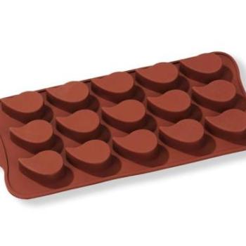 15 adagos csepp alakú szilikon bonbon forma kép