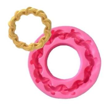 15 cm-es banán gyümölcskoszorú szilikon öntőforma kép