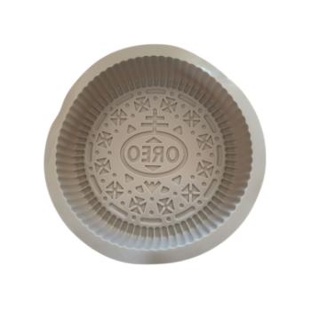 16 cm-es kerek keksz alakú szilikon sütőforma kép