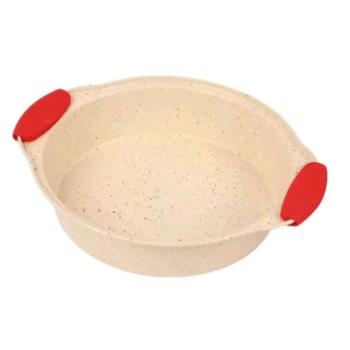 18 cm-es kerek sütőforma szilikon fogantyúval kép