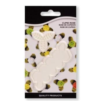 2 részes rózsabimbó és levél készítő fondant kiszúró készlet kép