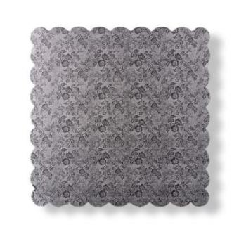 20*20 cm-es ezüst színű szögletes tortakarton 5 db kép