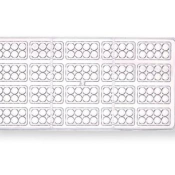 20 adagos Legó kocka alakú polikarbonát bonbon forma kép