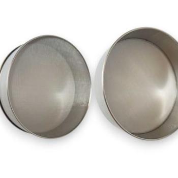 20 cm-es fém lisztszita kép