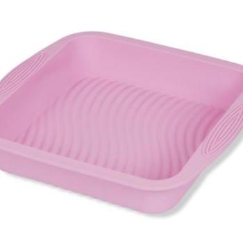 21*22 cm-es szögletes szilikon sütőforma kép