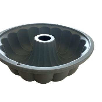 22 cm-es szilikon lapos kuglóf sütőforma kép