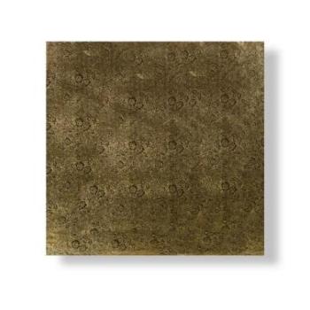 25*25 cm-es arany színű négyzet alakú tortadob kép