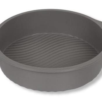 25 cm-es recés aljú szilikon tortaforma kép