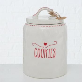 26 cm-es cookies feliratú keksztartó kép