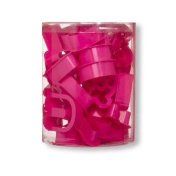 27 részes 5,2 cm-es műanyag betű kiszúró készlet kép