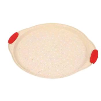 29 cm-es lyukacsos pizza sütőforma szilikon fogantyúval kép