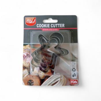 3 db mézi lány alakú mézeskalács kiszúró kép