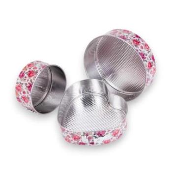 3 részes rózsás sütőforma szett kép