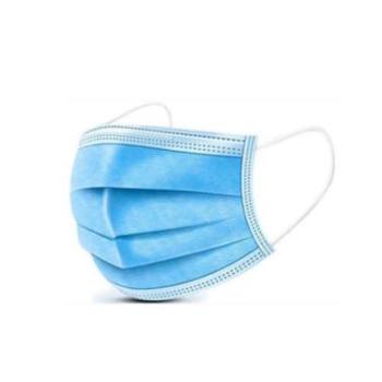 3 rétegű egészségügyi szájmaszk gumis pánttal kép