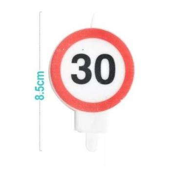 30-as szülinapi gyertya kép