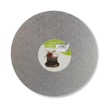 30 cm-es ezüst vékony tortadob kép