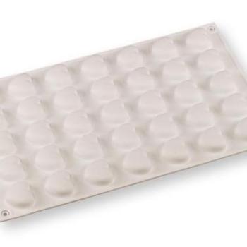 35 Adagos Szív Alakú Szilikon Bonbon Készítő Forma kép