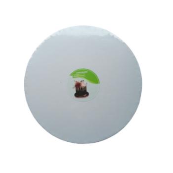 35 cm-es kerek fehér tortadob 6 mm vastag kép