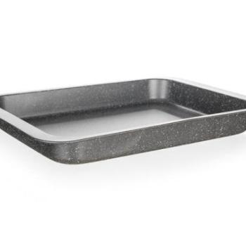 36,5*27 cm-es Banquet Granite tapadásmentes magas peremű tepsi kép