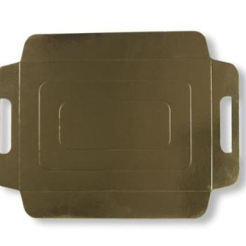 37*47 cm-es vékony arany színű tortakarton 5 db kép