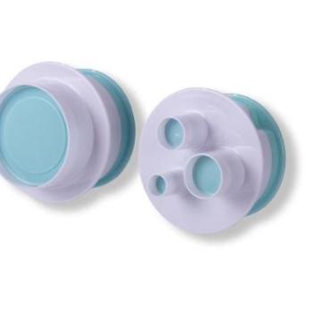 4 méretű 2 részes kerek rugós fondant kiszúró készlet kép