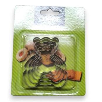 5 részes maci fém kiszúró kép