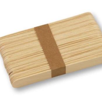 50 db fa jégkrém pálcika (fa spatula) 15*1,8 cm kép