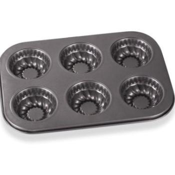 6 adagos minikuglóf sütőforma kép