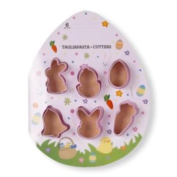 6 részes húsvéti süti kiszúró készlet kép