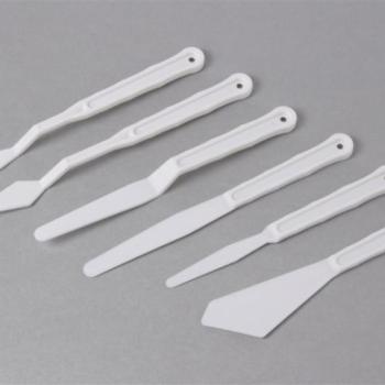 6 részes kis méretű műanyag spatula készlet kép