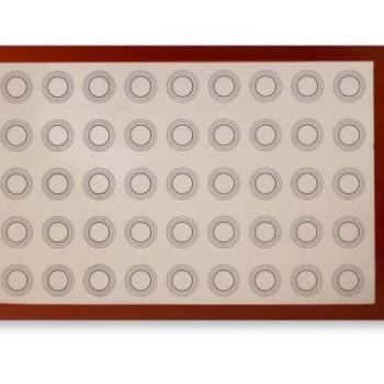 60*40 cm-es macaron szilikon lap kép