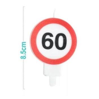 60-as szülinapi gyertya kép