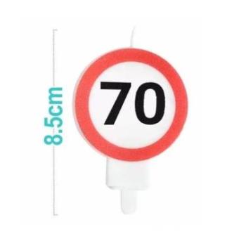 70-es szülinapi gyertya kép