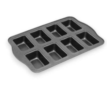 8 adagos téglalap (financier) sütőforma kép