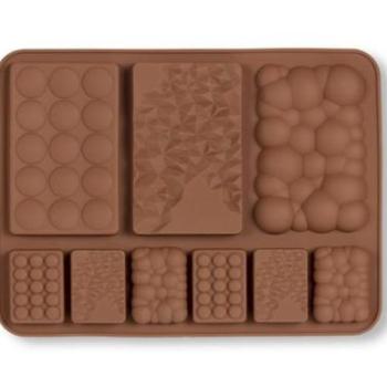 9 Adagos Szilikon Díszítő Csokoládé Forma – CsokiSzobrász kép