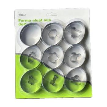 9 részes húsvéti linzer kiszúró készlet kép