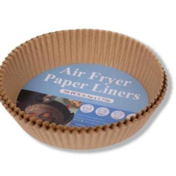 Air Fryer Sütőpapír - 16 cm x 4 cm, 50 db, Kényelmes Sütéshez kép