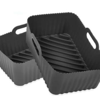 Air fryer szilikon sütőforma – 13x20 cm, tartós és praktikus kép