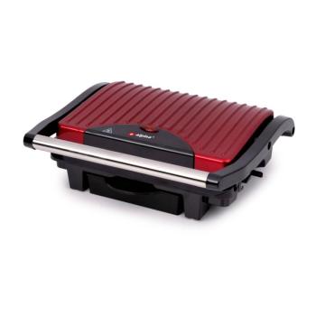 Alpina kontakt grill - piros/fekete - Méretet 32,5 x 28 x 12 cm, 2,4 kg kép