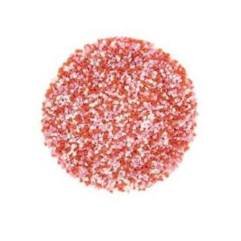 Apró szív cukorkonfetti tortadekor kép