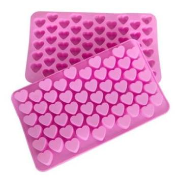 Apró szívek szilikon gumicukor forma 55 adagos kép