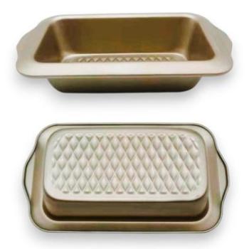 Arany színű 22*12 cm-es püspökkenyér forma kép