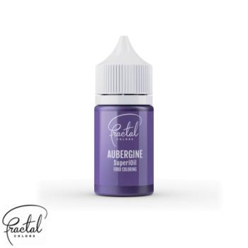 Aubergine Fractal SuperiOil olajbázisú ételfesték 30 g kép