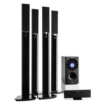 Auna Areal 653 5.1 csatornás surround rendszer, 145 W, RMS, bluetooth, USB, SD, AUX kép